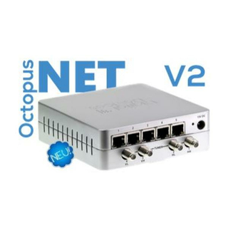 Digital Devices Octopus NET V2 A8i Max - SAT>IP Netzwerktuner (8x DVB-C/C2/T/T2 Tuner + Twin-CI Untersttzung)