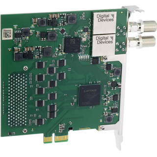 Digital Devices OctopusCI S2 Pro Advanced Twin DVB-S2 UHD / 4K (PCIe Slot / Twin-CI Slot / Unicable EN50494 / JESS EN50607)