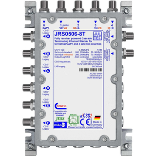 Jultec JRS0506-8M/T/X - Unicable Multischalter (6x8 UBs/IDs/Umsetzungen- aCSS2 Technologie)