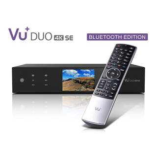 VU+ Duo 4K SE BT 1x DVB-C FBC Frontend + 1x DVB-T2 Dual MTSIF