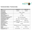 Polytron OPM-C4S Quad Rückumsetzer (optisches Fibre LNB Umsetzer - Virtual Abschlusseinheit)