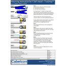 Cabelcon F-6-TD SELF INSTALL 4.9 NI True Drop / F-Kompressionsstecker für RG6 Koaxkabel (F-Stecker)