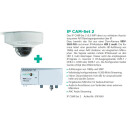 Polytron IP CAM-Set 2 (5.0 MP) IP-Kamera incl. HDI 2 multi - 2x IP in 2x DVB-C oder DVB-T Modulator (QAM / COFDM)