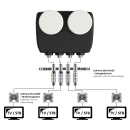 Dur-Line MB6-QS Monoblock Quad LNB (4 Teilnehmer/ 6 Grad)