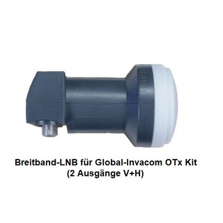 Global Invacom OTx-Kit 1310/1550 - Ersatz fr optische LNBs (mit Breitband-LNB inclusive)