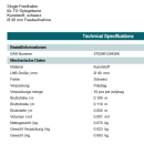 Triax original LNB-Halterung für TD- Serie (LNB-Holder TD54, TD64, TD78, TD88, TD110 )