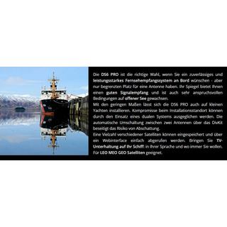 EPAK TVRO DS9 Quattro Pro - digitale 90cm Schiffsantenne (selbst ausrichtend und nachfhrend / Binnen-/See-/Meer-Schifffahrt)