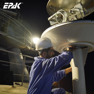 EPAK VSAT DSi9 KA Pro - digitale 90cm Internet Schiffsantenne (selbst ausrichtend und nachfhrend / Binnen-/See-/Meer-Schifffahrt)