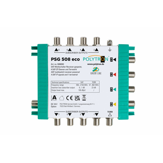 Polytron PSG 508 / 516 eco Multischalter 5/8 - 5/16 (voll receivergespeist)