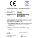 Jultec JAP320TSM programmierbare Durchgangsdose (20dB Dämpfung / erweiterter CATV Bereich bis 1218 MHz / DOCSIS 3.1 + 4.0 tauglich))