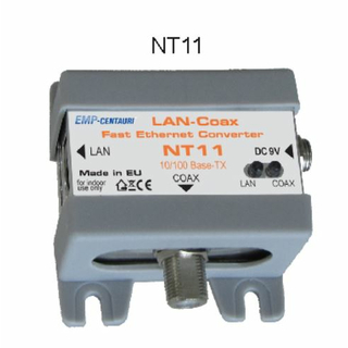 EMP Centauri EoC Terminal NT11 Ethernet-over-Coax (1x LAN)