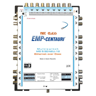 EMP Centauri Ethernet-over-Coax (EoC) Multischalter 9/20 NEU-12 (1Gbit)