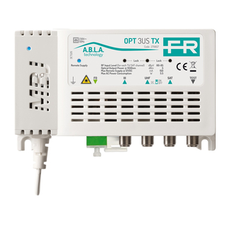 Fracarro OPT 3US TX optischer Sender (Terrestrik + DVB-S auf Optik, SC/APC)