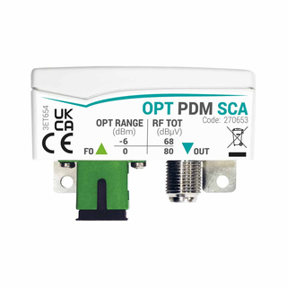 Fracarro OPT-PDM-SCA optischer Empfnger/Receiver (SC/APC)