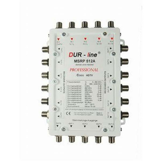 DUR-LINE MSRP 512A Professional Multischalter 5/12 fr Betrieb ohne Netzteil (kaskadierbar)