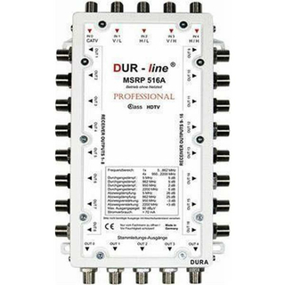 DUR-LINE MSRP 516A Professional Multischalter 5/16 fr Betrieb ohne Netzteil (kaskadierbar)