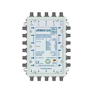 Jultec JRM0512A Multischalter (2. Produktgeneration/ voll receivergespeist)