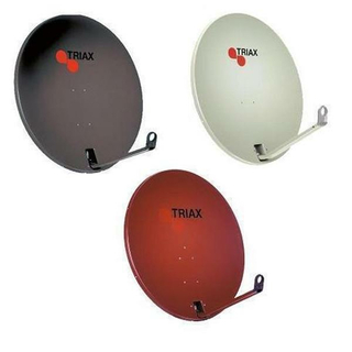 TRIAX TD78 Offset- Spiegel TD Serie (Stahl oder Alu/ 3 verschiedene Farben)