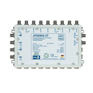Unicable Umsetzer JULTEC JPS0904-3M/T/TN (erweiterbar bis auf mehrere 100 Teilnehmer / Made in Germany)